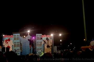 Drag Arush, reinona de las fiestas de Ayatima de Marzagán (Foto Francisco J. Santana)